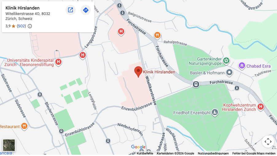 Standort in Google Maps öffnen