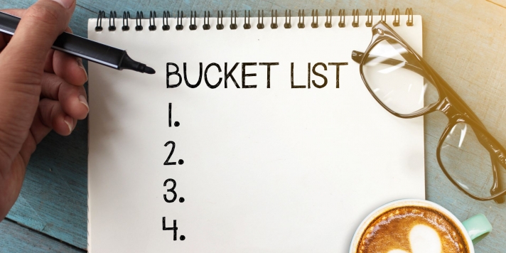 Bucket List: Ziele anschaulich machen