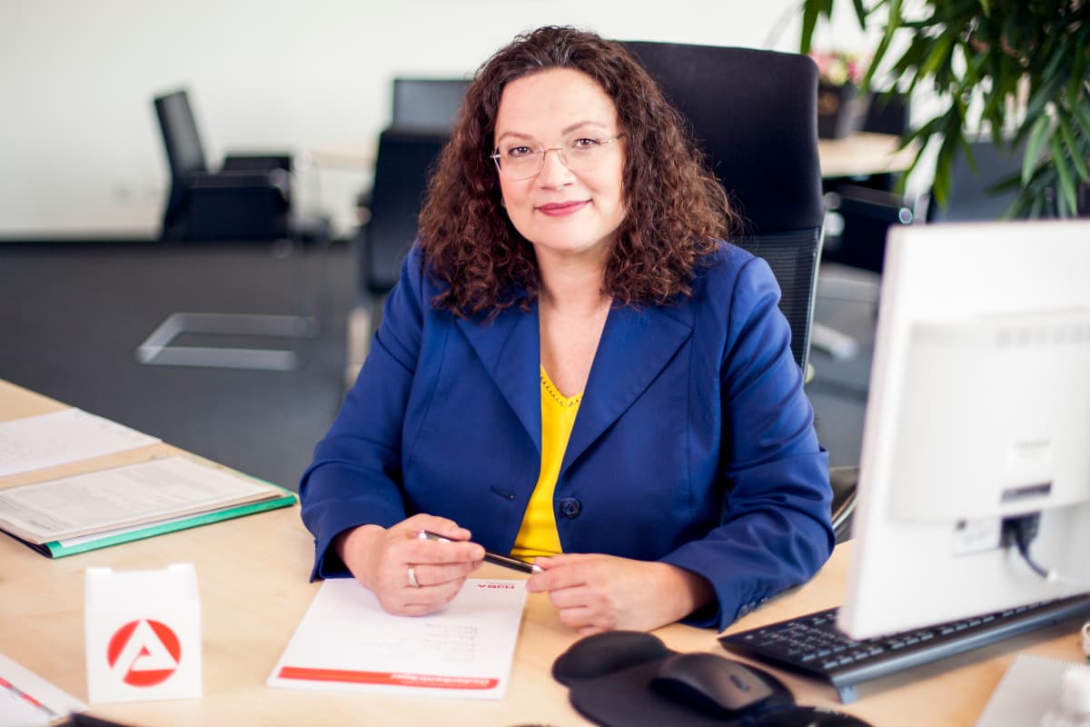 Andrea Nahles - Chefin der Bundesagentur für Arbeit