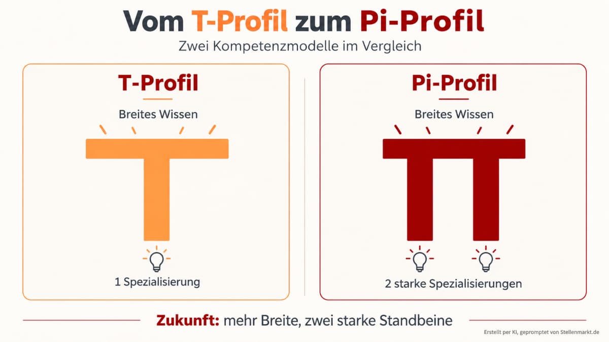 Vom T-Profil zum Pi-Profil
